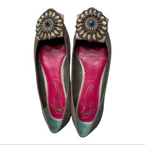 Poetic License Vintage Zelda Zing Flat Sz 8.5/39.5